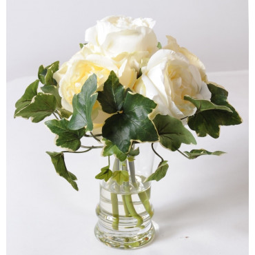 Bouquet de Rose Blanche 