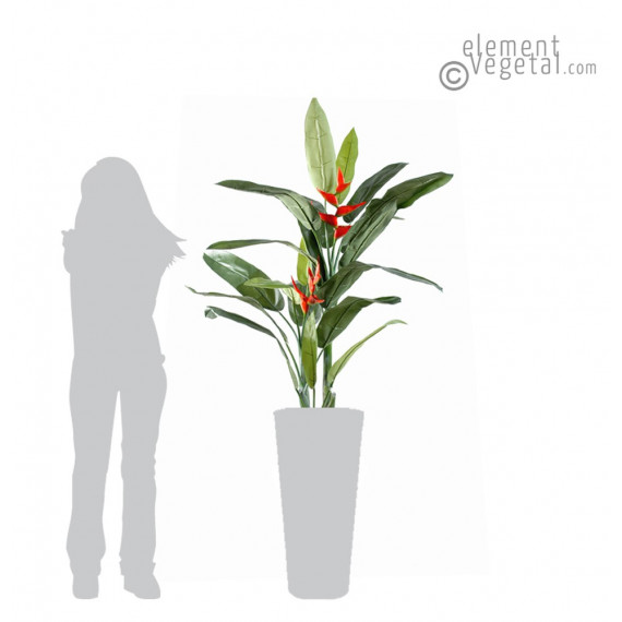 Heliconia Rouge Artificiel