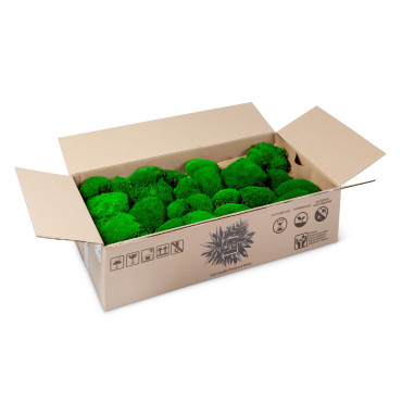 Mousse boule stabilisée vrac FR vert foncé Résistante au feu Mousse boule stabilisée vrac FR vert foncé Résistante au feu