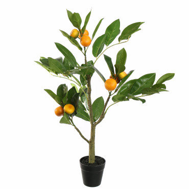 Oranger 55cm artificiel avec fruits