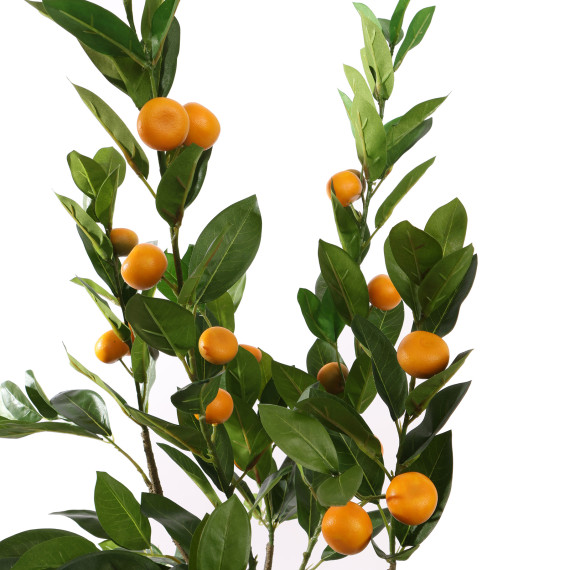 Oranger 120cm artificiel avec fruits