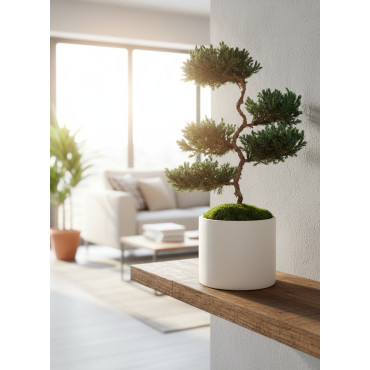 Bonsaï 100% stabilisé pot carré